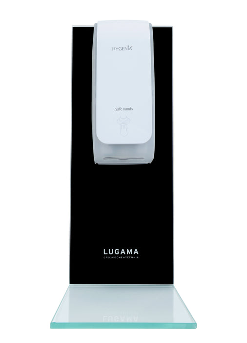 Desinfektionssäule Tischaufstellung Glas