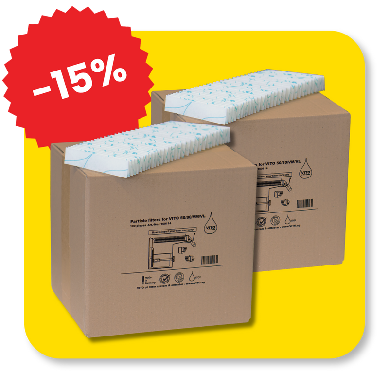 VITO® 50/VM/80/VL Partikelfilter Sommeraktion 26 - 2 Karton