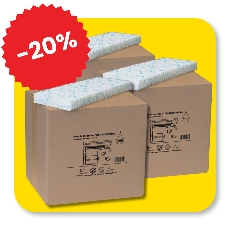 VITO® 30/VS Partikelfilter Sommeraktion 26 - 3 Karton