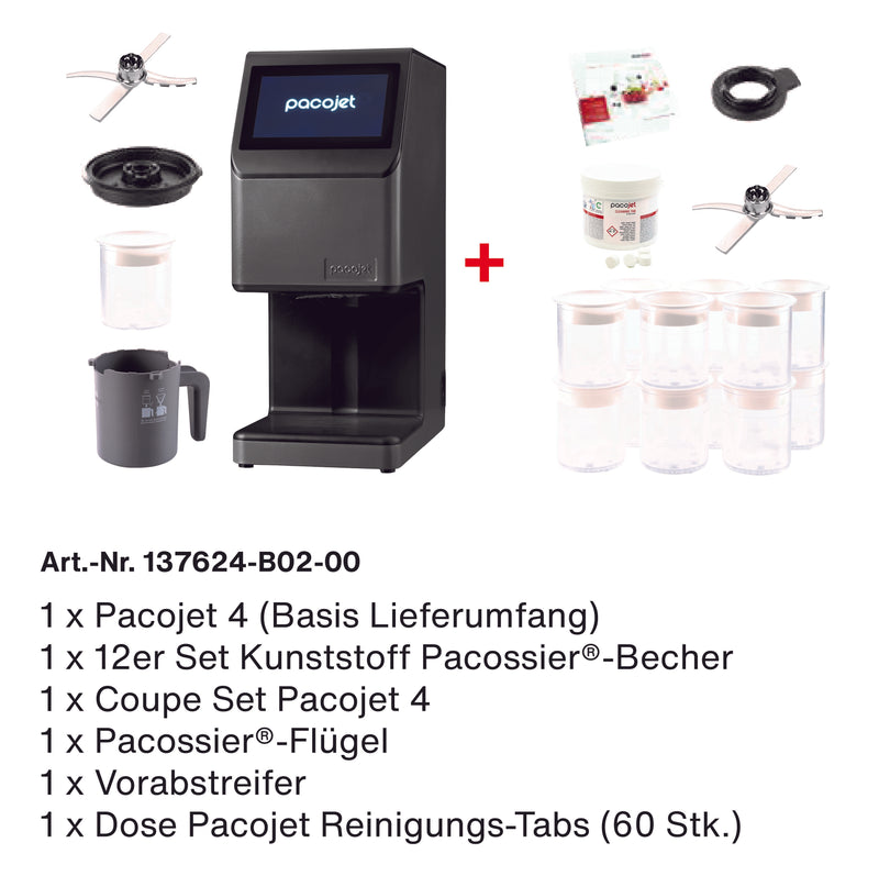 Pacojet 4 System Herbstaktion mit Coupe Set und zusätzlich 12 Becher - gültig bis 30.11.2025